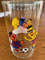 Glas "Sesamstraat" 'Voetbal' Nieuw, Ophalen of Verzenden, Nieuw, Bierglas