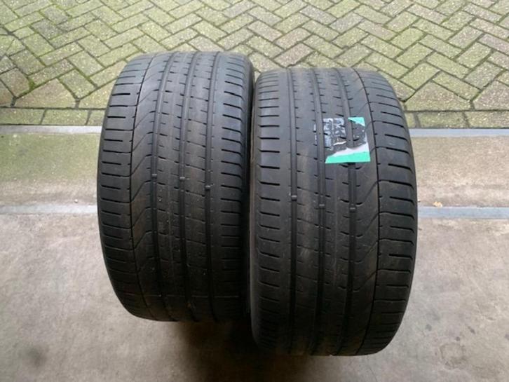2X PIRELLI PZERO BANDEN 315 35 R21 111Y PORSCHE 4,5-5MM, Auto-onderdelen, Banden en Velgen, Band(en), Zomerbanden, 21 inch, 315 mm