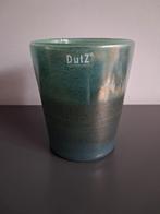 Groene DutZ vaas / bloempot, Rond, Binnen, Ophalen of Verzenden, Zo goed als nieuw
