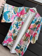 Floral kimono vest xl oversized bloemen kimono, Overige kleuren, Trui of Vest, Ophalen of Verzenden, Zo goed als nieuw