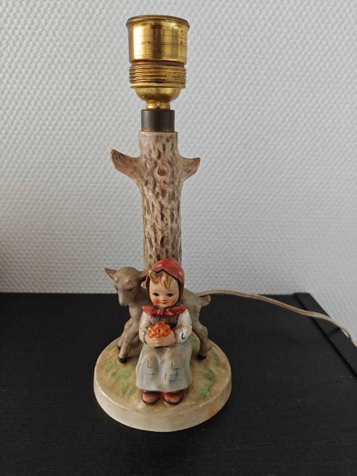 Vintage Hummel lamp 228 'Good friends', Verzamelen, Beelden en Beeldjes, Gebruikt, Hummel, Ophalen of Verzenden