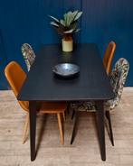 Ikea tafel Lisabo met 4 stoelen (Jysk Jonstrup / Khadija), Ophalen, Gebruikt, Modern, 4 tot 6 stoelen