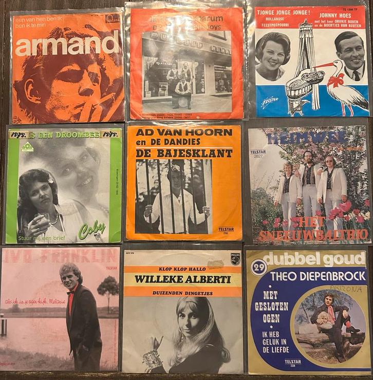 Diverse Nederlandstalige Singles vraagprijs is per stuk, Cd's en Dvd's, Vinyl Singles, Gebruikt, Nederlandstalig, Ophalen of Verzenden