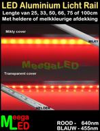 LED Profiel Rigid Strip Bar Rail 25 - 100 cm SMD5630 - Rood, Huis en Inrichting, Lampen | Overige, Ophalen of Verzenden, Nieuw