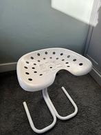 Tractor Stoel / Krukje - Metaal, Gebruikt, Wit, Ophalen of Verzenden, Metaal