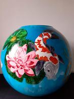 Handbeschilderde vaas "KOI" van RIXSA-ART, Ophalen