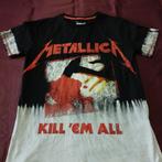 metal shirt: Metallica-Kill em all , signature lim edition., Kleding | Heren, T-shirts, Maat 48/50 (M), Zo goed als nieuw, Zwart