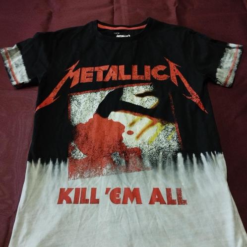 metal shirt: Metallica-Kill em all , signature lim edition., Kleding | Heren, T-shirts, Zo goed als nieuw, Maat 48/50 (M), Zwart
