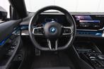 BMW i5 eDrive40 M Sport / Panoramadak / Trekhaak / Stoelvent, Achterwielaandrijving, Gebruikt, Zwart, Met garantie (alle)