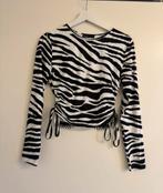 Zebra top, Kleding | Dames, Tops, Maat 38/40 (M), Zwart, Nieuw, Ophalen of Verzenden