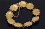 Bootjes antieke 14k gouden armband kristal dames 19e eeuws, Sieraden, Tassen en Uiterlijk, Antieke sieraden, Ophalen of Verzenden
