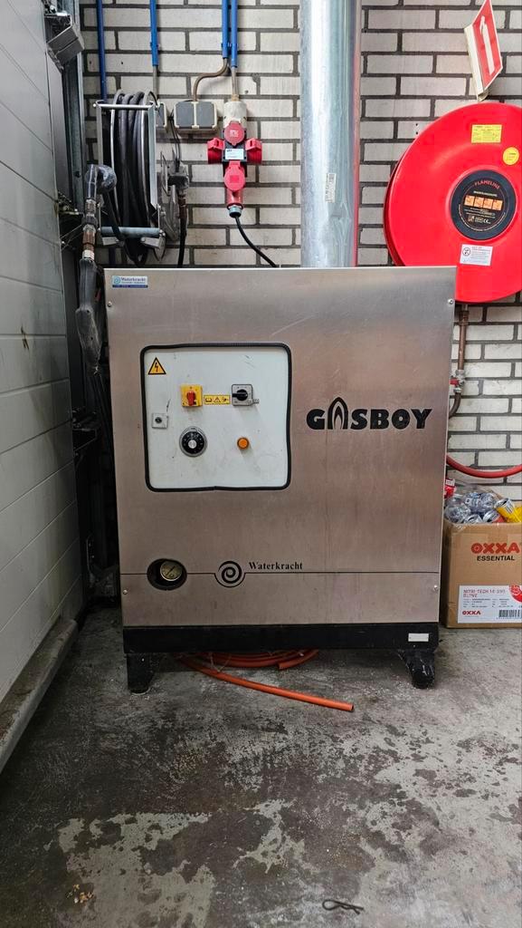 Gasboy 150/15 warmwater hogedrukreiniger – 150 bar – 15L/min, Tuin en Terras, Hogedrukreinigers, Gebruikt, Elektrisch, Ophalen