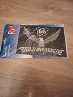 66 steel power engine Strijk embleem, Ophalen of Verzenden, Zo goed als nieuw