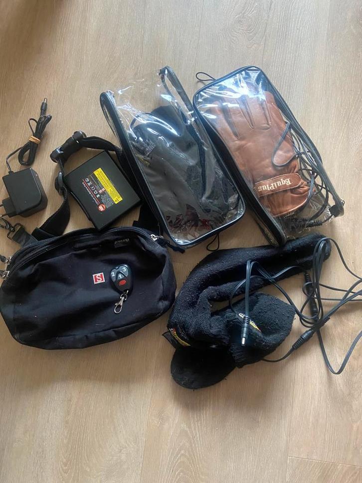 Gerbing verwarmde handschoenen en sokken., Motoren, Kleding | Motorkleding, Handschoenen, Dames, Nieuw zonder kaartje, Ophalen of Verzenden