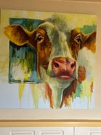 Roodbonte koe, kunstenaar Theo Onnes, Antiek en Kunst, Kunst | Schilderijen | Modern, Ophalen of Verzenden