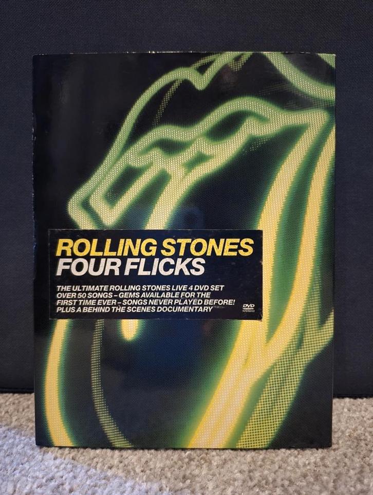 Rolling Stones - Four Flicks (world tour / 2003), Cd's en Dvd's, Dvd's | Muziek en Concerten, Gebruikt, Muziek en Concerten, Boxset