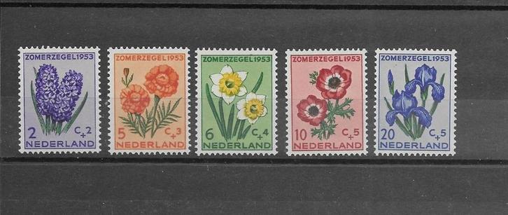 Nederland 1953, NVPH 602 t/m 606, Postfris., Postzegels en Munten, Postzegels | Nederland, Postfris, Na 1940, Verzenden