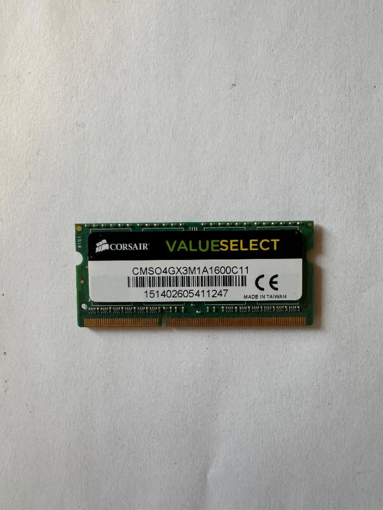 Mac Memory 4gb DDR3 - 1600Mhz, Computers en Software, DDR3, Ophalen of Verzenden, Desktop, 1600Mhz