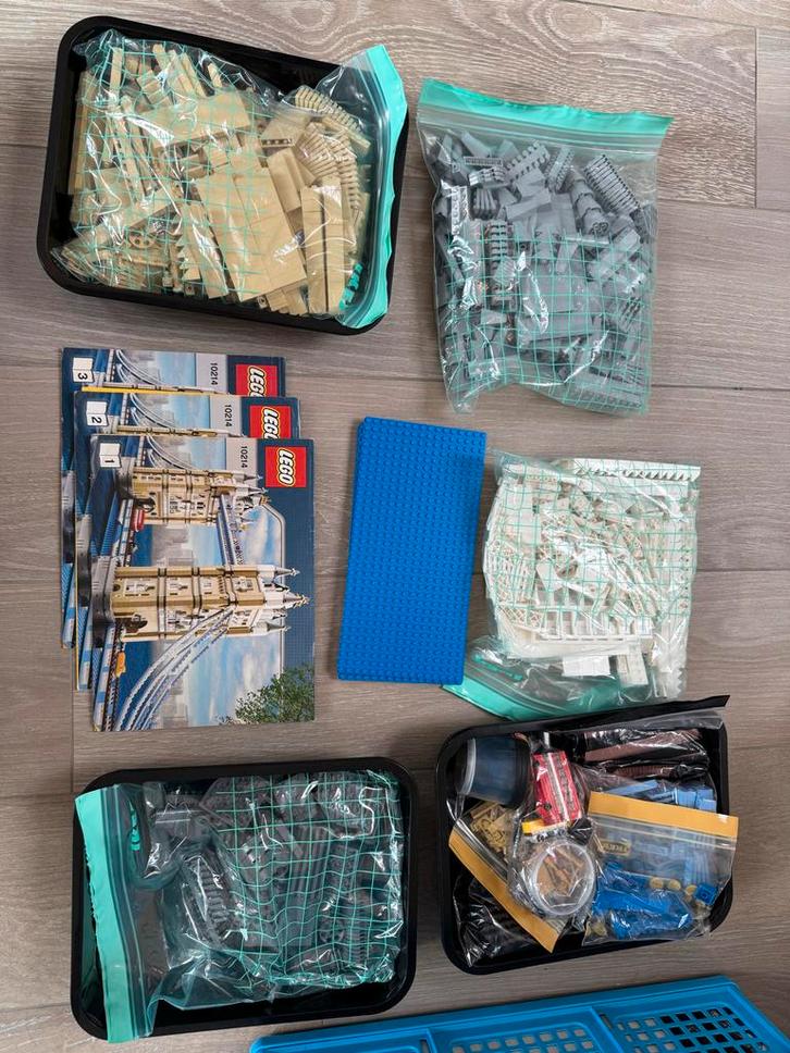 Lego 10214 Tower Bridge - Complete Set, Kinderen en Baby's, Speelgoed | Duplo en Lego, Zo goed als nieuw, Lego, Complete set, Verzenden