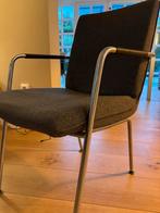 Gelderland Zoom Eetkamerstoel Grijs 4 x doe een leuk bod, Huis en Inrichting, Stoelen, Ophalen, Gebruikt, Vier, Metaal