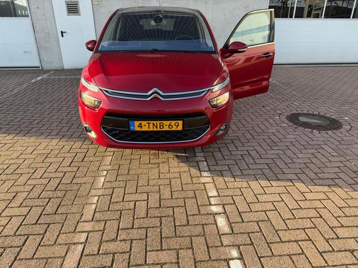 Citroën C4 1.6 E-hdi ETG 2014 Rood, Auto's, Citroën, Particulier, C4, Diesel, MPV, Automaat, Origineel Nederlands, Rood, Voorwielaandrijving