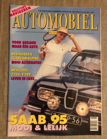 Automobiel: Saab 95, Sunbeam Alpine, Mercedes Ponton beschikbaar voor biedingen