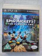 EPIC MICKEY 2 the power of two, Spelcomputers en Games, Games | Sony PlayStation 3, Gebruikt, 1 speler, Racen en Vliegen, Ophalen of Verzenden