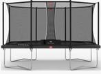 BERG Trampoline/zeer goede staat-410x250 +hoog veiligheidnet, Ophalen, Gebruikt