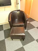 Gratis, Huis en Inrichting, Stoelen, Ophalen, Overige materialen, Gebruikt, Bruin