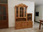 Blank eiken kast buffet in 3 delen 152,5 cm breed, Huis en Inrichting, Ophalen
