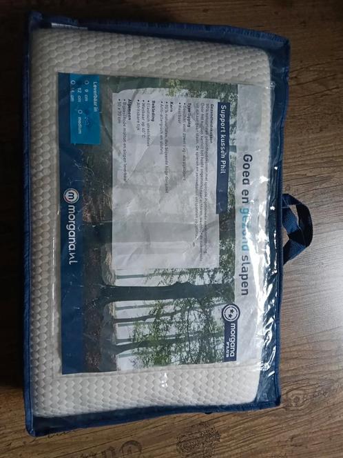 Morgana gezondheidskussen Phil Medium, Huis en Inrichting, Slaapkamer | Beddengoed, Nieuw, Kussen, Eenpersoons, Wit, Ophalen of Verzenden