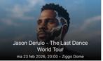 Tickets Jason Derulo `the last dance World tour’, Twee personen