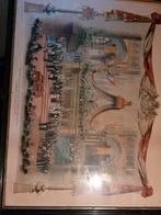 Oude Prent Inhuldiging Koningin Wilhelmina 1898, Ophalen