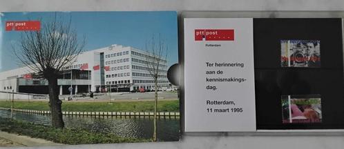 Bijzonder postzegelmapje Opening Voorsorteercentrum Rotterda, Postzegels en Munten, Postzegels | Nederland, Postfris, Verzenden