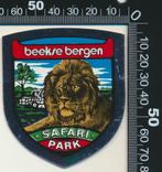 Sticker: Safaripark Beekse Bergen (2), Overige typen, Ophalen of Verzenden, Zo goed als nieuw