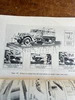 WO2 Amerikaans Korea voorschrift M3 halftrack transport, Verzamelen, Militaria | Tweede Wereldoorlog, Amerika, Verzenden, Landmacht
