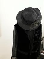 Mooi Zwarte linnen hoed BOERENBRUILOFT, Ophalen of Verzenden, Zo goed als nieuw, One size fits all