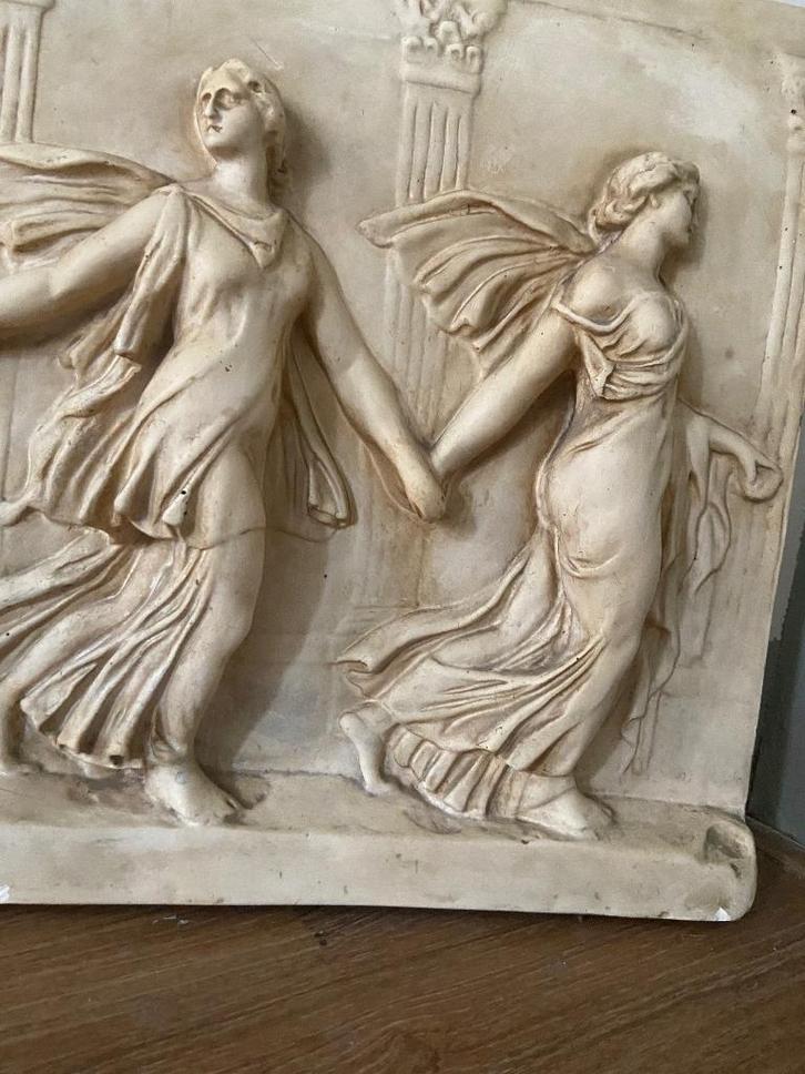 gipsen wandreliëf (fries), Huis en Inrichting, Woonaccessoires | Wanddecoraties, Gebruikt, Ophalen