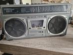 Mooie vintage Philips Ghettoblaster Radio en cassette speler, Audio, Tv en Foto, Radio's, Ophalen of Verzenden, Gebruikt, Wereldontvanger