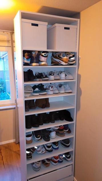 Pax ikea kledingkast kast wit met Lade & Planken - afbeelding 1