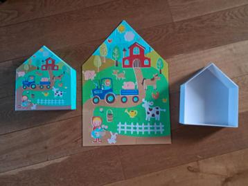 De Groene Merel boerderij puzzel vloer puzzel 3+ Sinttip! beschikbaar voor biedingen