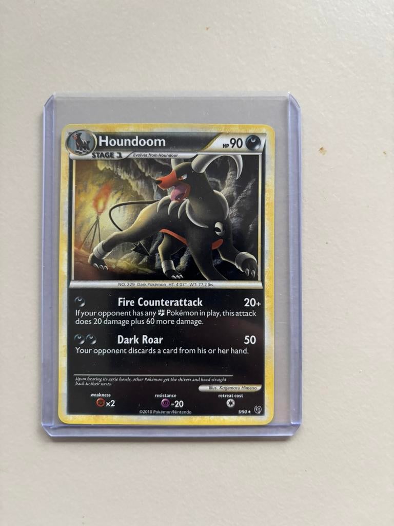 Houndoom (5/90) Pokemon kaart, Hobby en Vrije tijd, Verzamelkaartspellen | Pokémon, Ophalen of Verzenden, Zo goed als nieuw