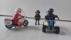 Playmobil politie en ambulance motor, Ophalen