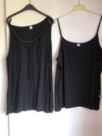 2 ZWARTE TOP.S mt 3xl, Verzenden, Zwart, Shirt of Top, Zo goed als nieuw