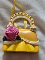 Disney Belle en het Beest tasje hanger ornament roos, Verzamelen, Ophalen of Verzenden, Assepoester of Belle, Zo goed als nieuw