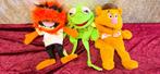 Muppet handpoppen kermit, animal en fozzie. Muppetshow., Verzamelen, Ophalen of Verzenden, Zo goed als nieuw, Overige typen