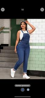 Nieuwe blauwe jumpsuit salopette tuinbroek mt. 52, Ophalen of Verzenden, Zo goed als nieuw, Blauw, Broek of Spijkerbroek