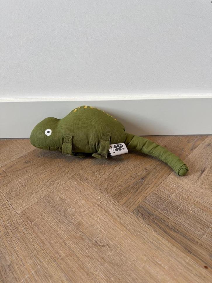 Heel goed groen Sebra Carley de kameleon muziekdoos knuffel, Kinderen en Baby's, Speelgoed | Knuffels en Pluche, Zo goed als nieuw