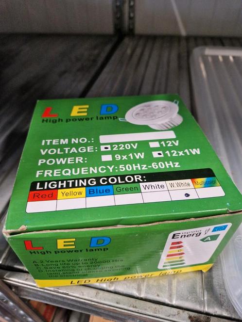 Partij led verlichting spotjes, Huis en Inrichting, Lampen | Losse lampen, Nieuw, Led-lamp, Ophalen of Verzenden