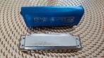 M. Hohner Blues Harp mondharmonica, Gebruikt, C-mondharmonica, Ophalen of Verzenden, Met koffer of doosje